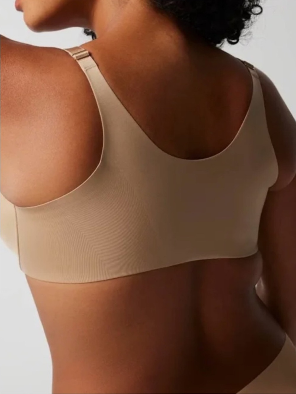 Soma Vanishing 360 Unlined Perfect Front Close Bra in Soft Tan SZ 32B NWT - Picture 2 of 5